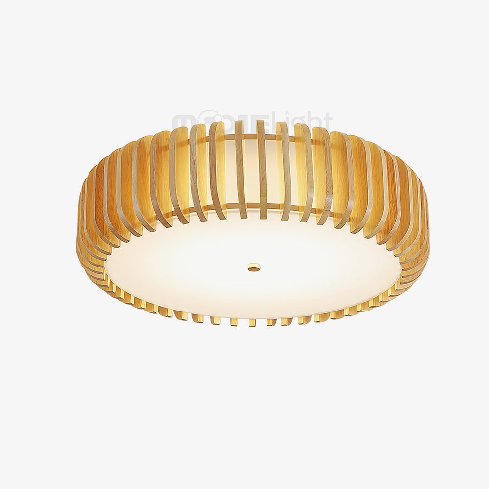 modern-yellow-wooden-fence-flush-mount-led-ceiling-light-with-three-color-changing-modes
