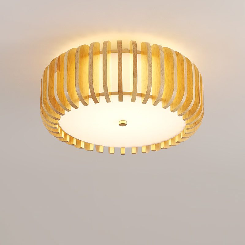 modern-yellow-wooden-fence-flush-mount-led-ceiling-light-with-three-color-changing-modes