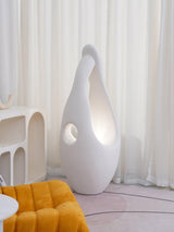 Modern Organic Sculptural Standing Lamp for Contemporary Interior Decor and Ambient Living Room Lighting