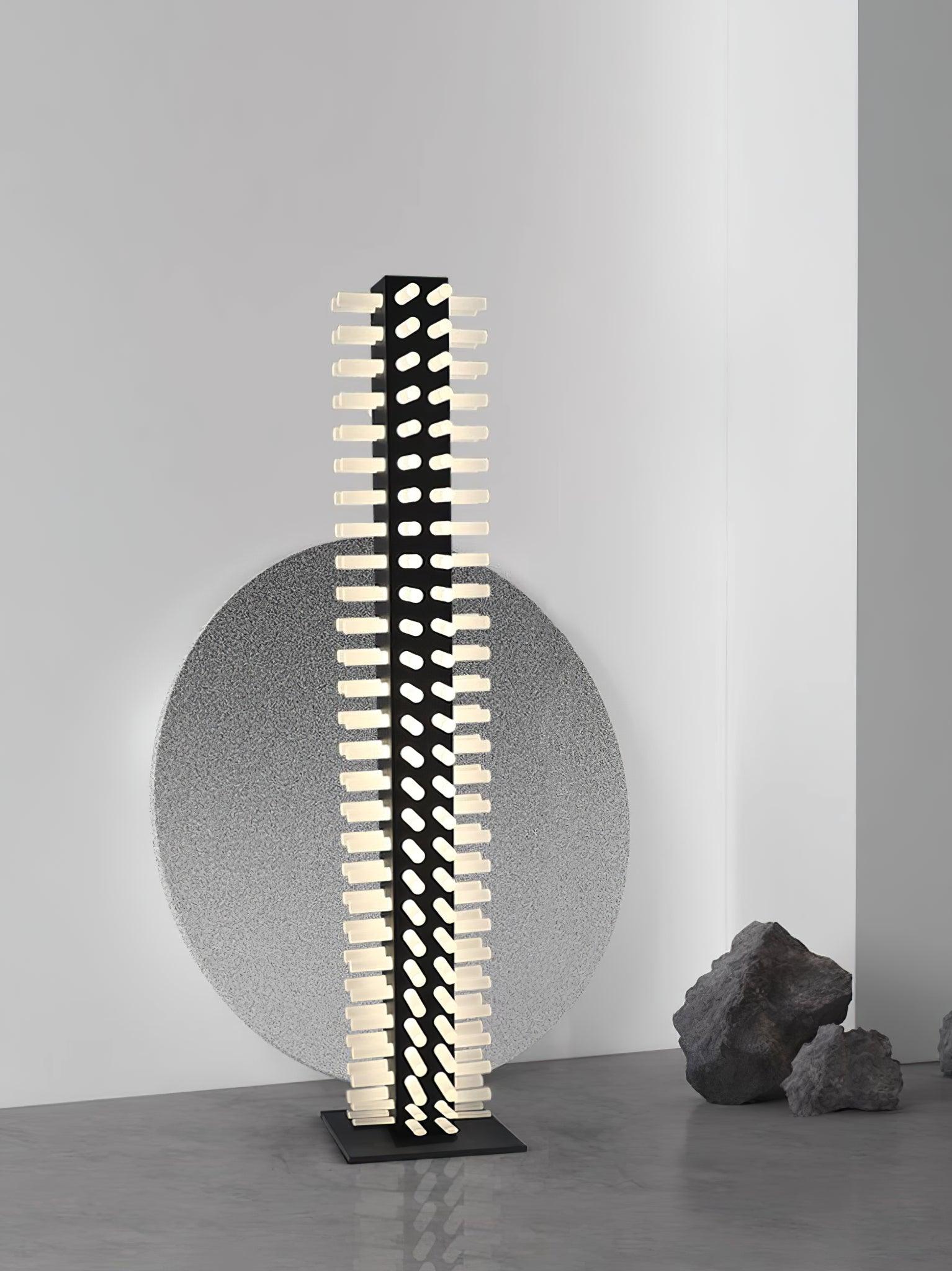 Filing Stand Minimalist Ambient Floor Lamp for Modern Living Room and Office Spaces