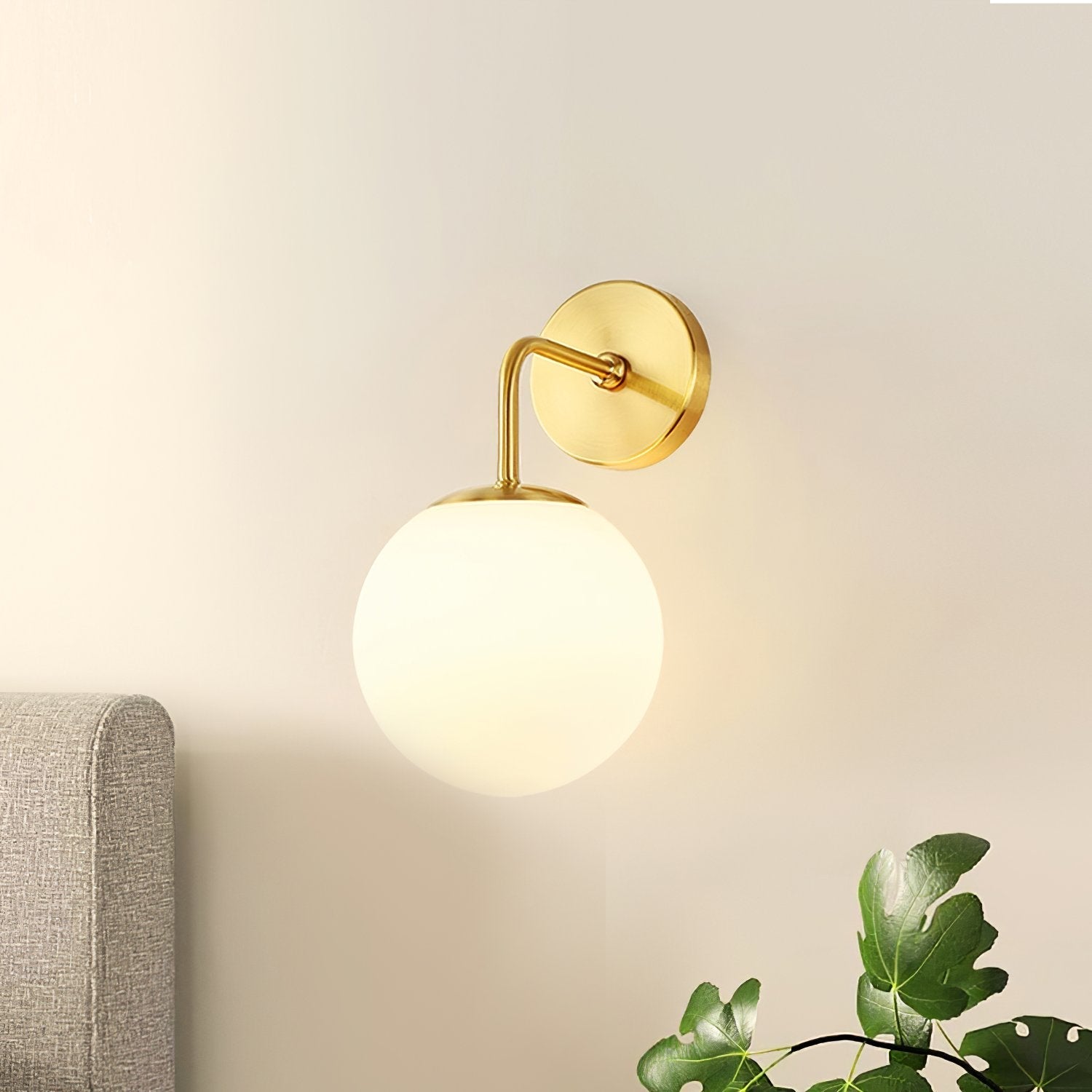 elegant-brass-fishing-wall-light-with-white-glass-globe-shade-for-indoor-decor
