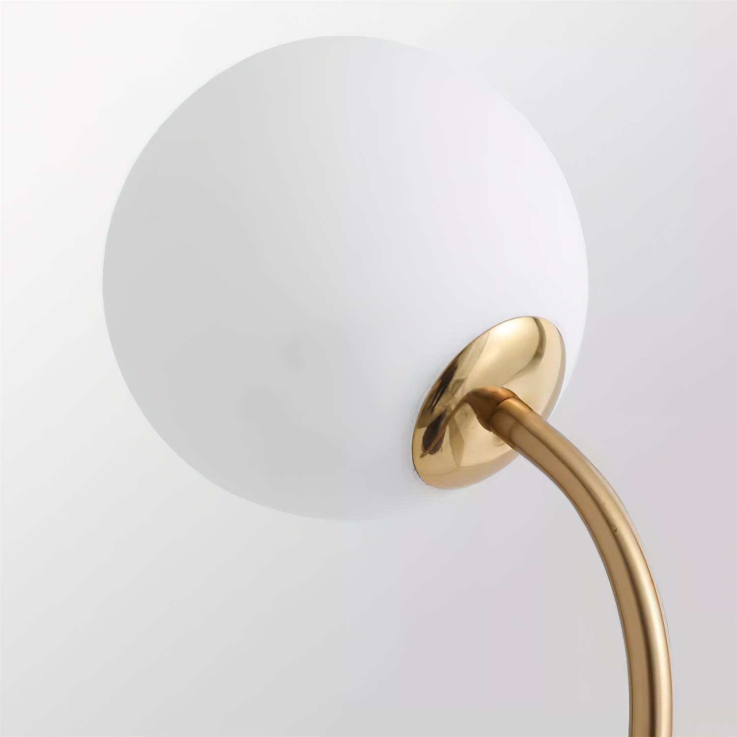 Elegant Flamingo Sculpture Standing Light with Frosted Glass Shade for Modern Interiors