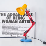 Colorful Multi Jointed Adjustable Arm Desk Lamp for Reading and Study Area Lighting