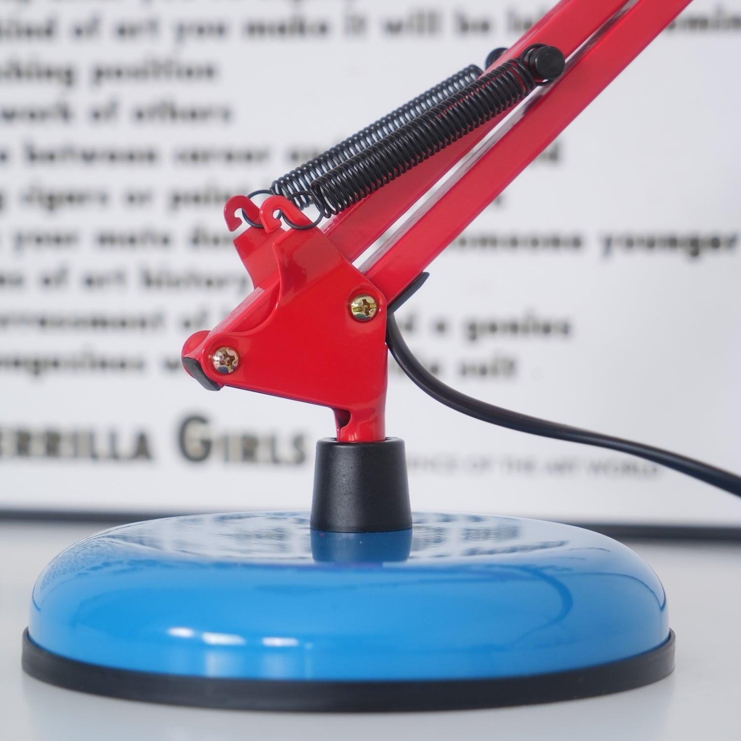Colorful Multi Jointed Adjustable Arm Desk Lamp for Reading and Study Area Lighting