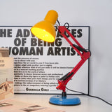Colorful Multi Jointed Adjustable Arm Desk Lamp for Reading and Study Area Lighting