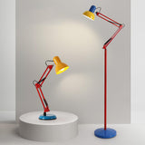 Colorful Multi Jointed Adjustable Arm Desk Lamp for Reading and Study Area Lighting