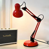Colorful Multi Jointed Adjustable Arm Desk Lamp for Reading and Study Area Lighting