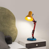 Colorful Multi Jointed Adjustable Arm Desk Lamp for Reading and Study Area Lighting