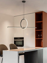 modern-geometric-linear-led-pendant-light-black-iron-kitchen-island-chandelier