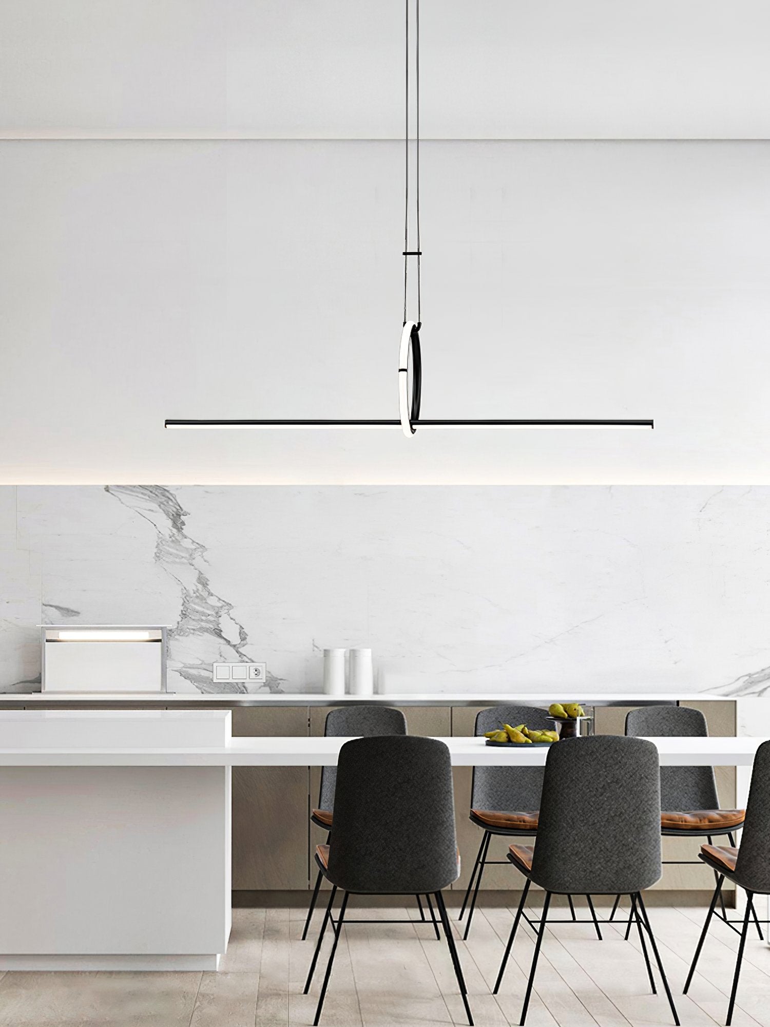 modern-geometric-linear-led-pendant-light-black-iron-kitchen-island-chandelier