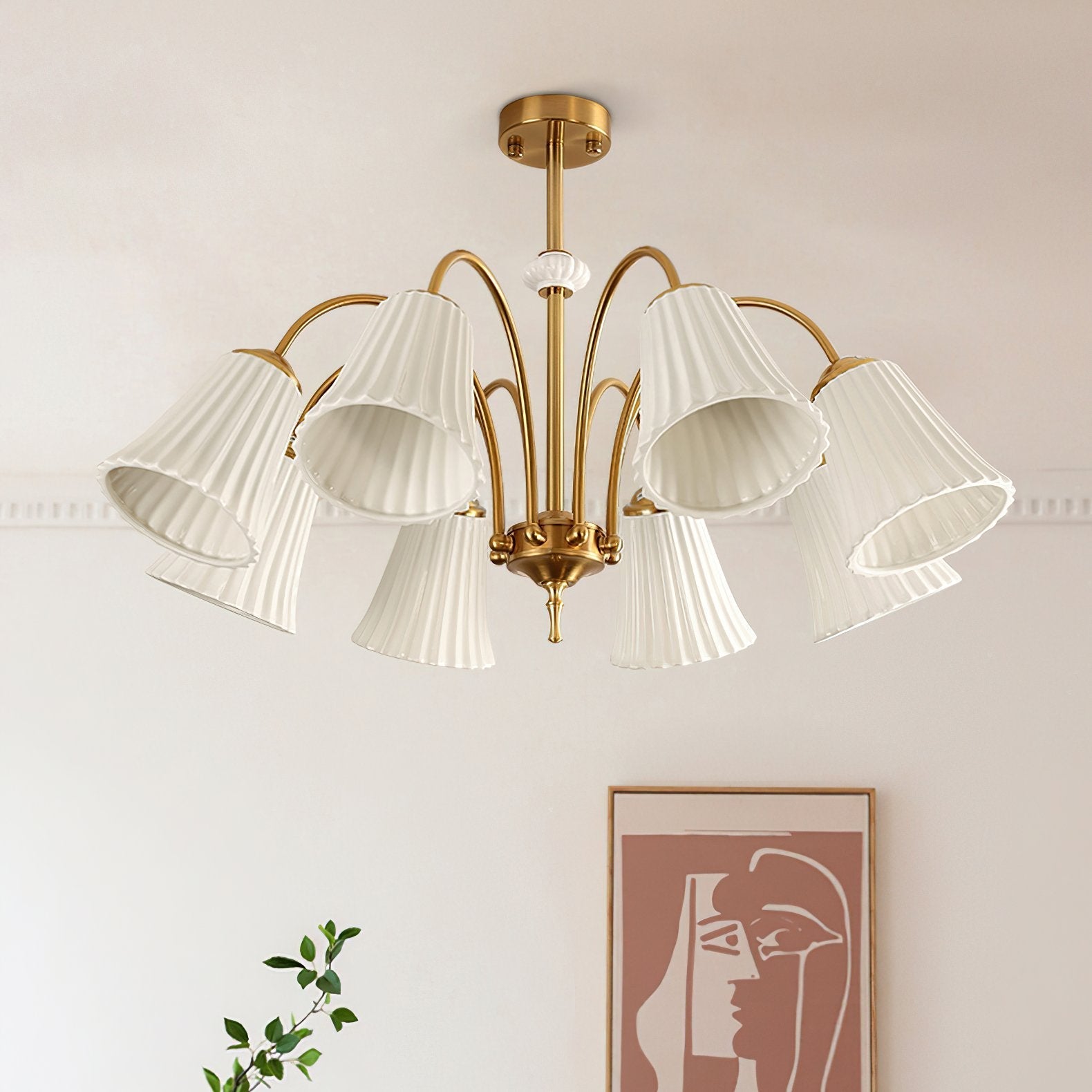 modern-ceramic-flower-cup-chandelier-with-brass-finish-elegant-pendant-ceiling-lighting