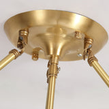 Modern Flower Shape Frosted Glass Flush Mount Light for Bedrooms and Hallways
