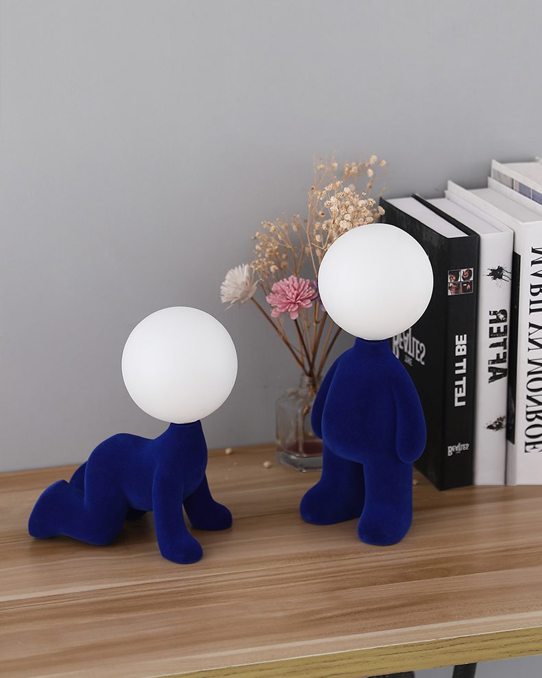 modern-pink-plush-character-table-lamp-unique-animal-resin-led-bedside-light-for-kids-room