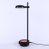 Focal Adjustable LED Desk Lamp with Storage Base and Rotating Head