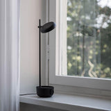 Focal Adjustable LED Desk Lamp with Storage Base and Rotating Head