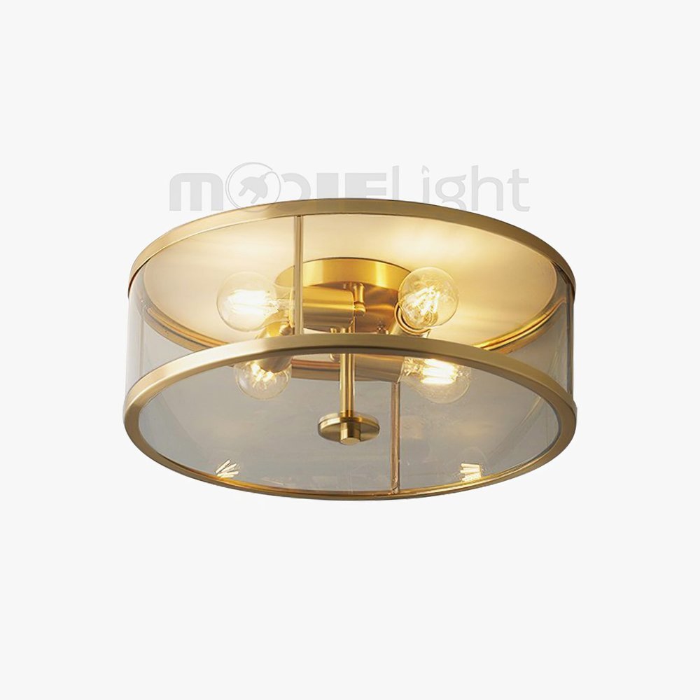 franklin-industrial-brass-and-glass-flush-mount-ceiling-light-for-entryways-and-dining-rooms