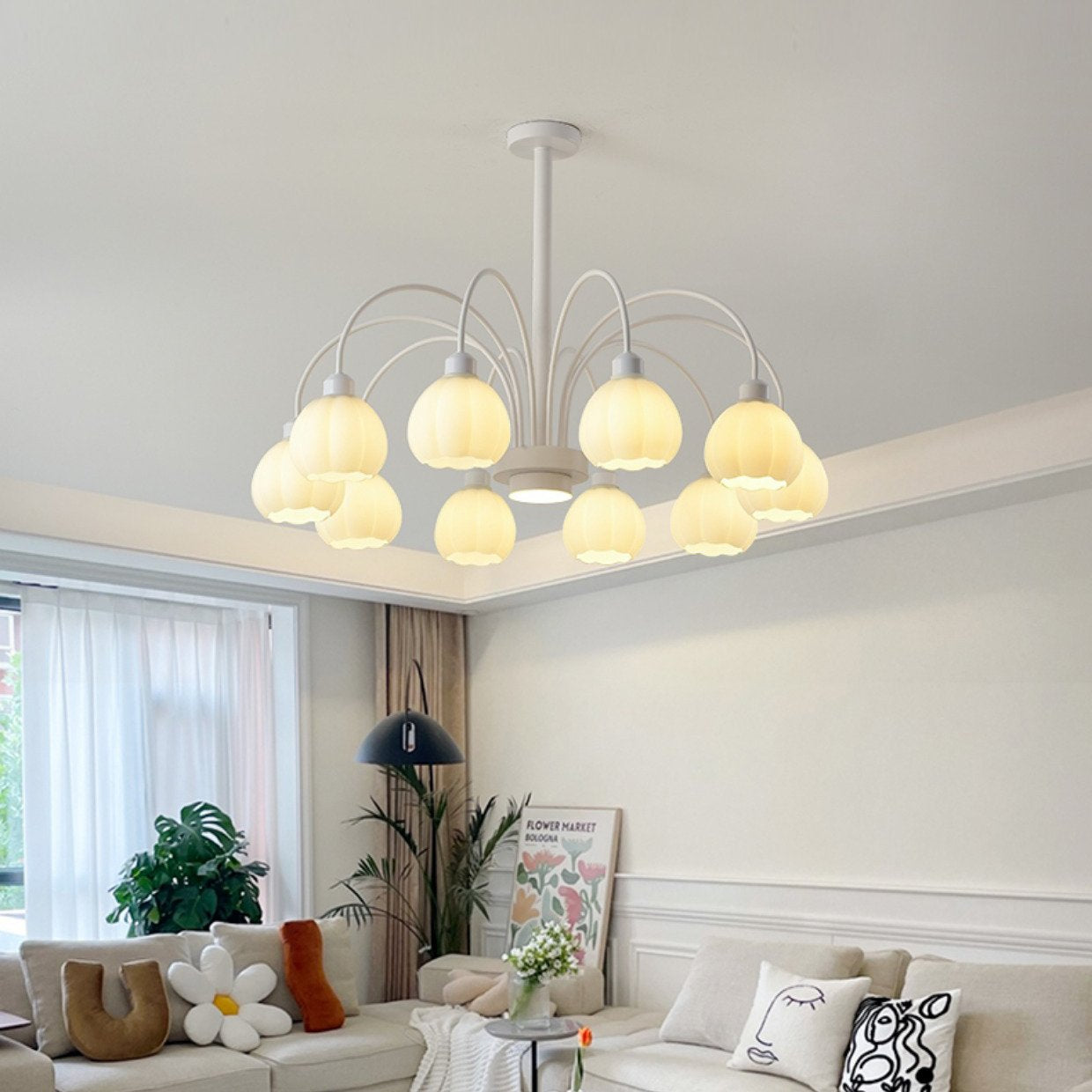 french-cream-bud-chandelier-modern-flower-pendant-multi-arm-ceiling-light-for-living-room