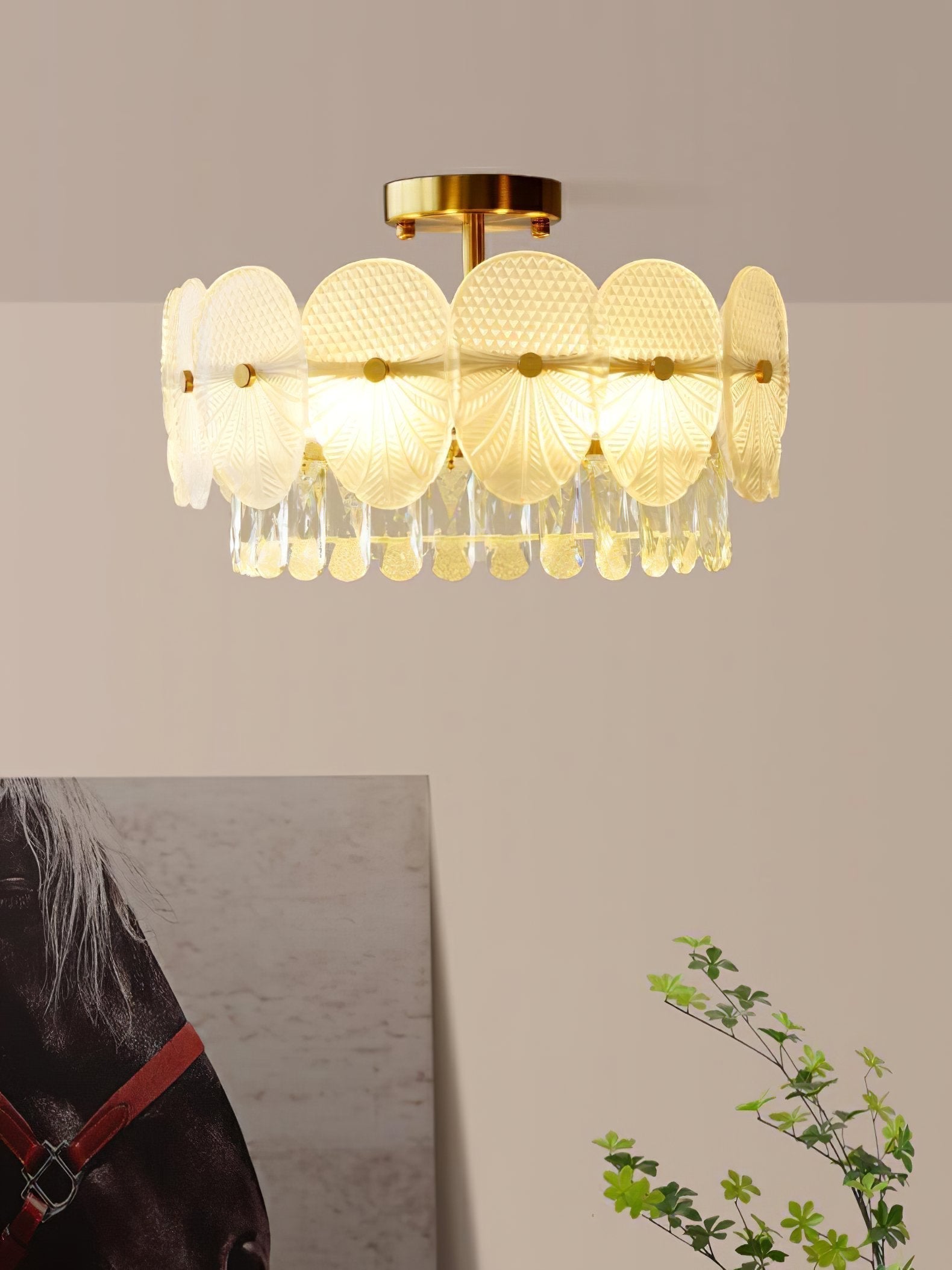 elegant-french-style-gold-crystal-flush-mount-ceiling-lamp-for-luxury-home-decor