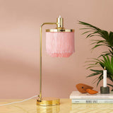 modern-nordic-tassel-fringe-table-lamp-with-pink-skirt-and-copper-metal-base