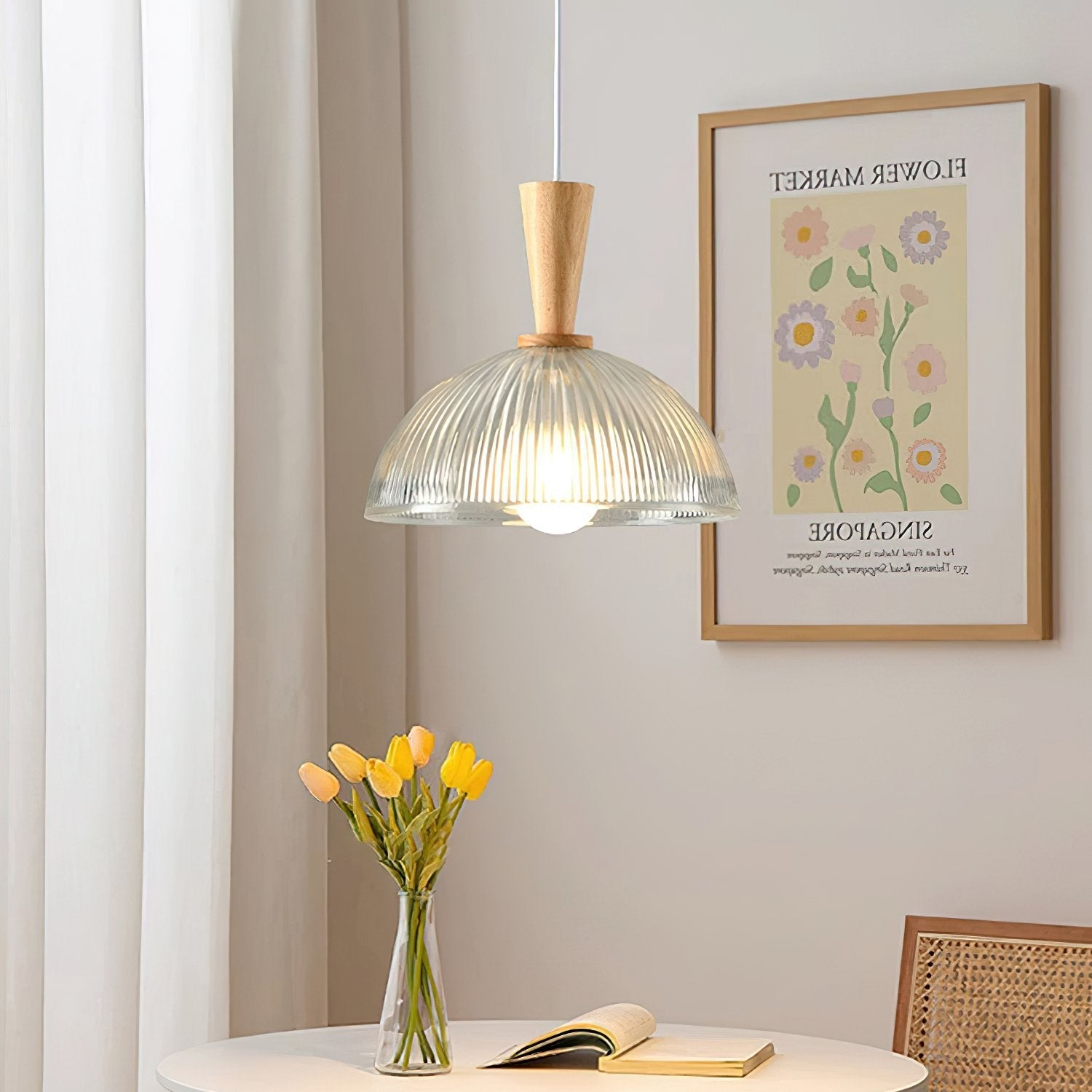 mid-century-modern-frosted-glass-bowl-pendant-light-with-wood-accents-for-kitchen-island-and-dining-room