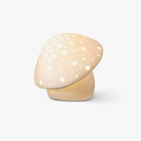 Modern Fungo White Ceramic Mushroom Table Lamp for Bedroom and Elegant Office Lighting Decor