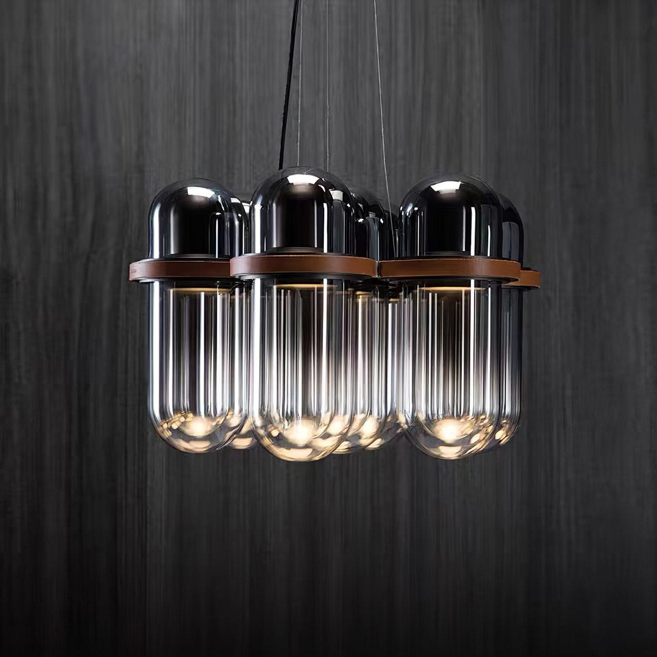modern-abstract-led-pendant-light-with-glass-and-leather-details-for-living-room