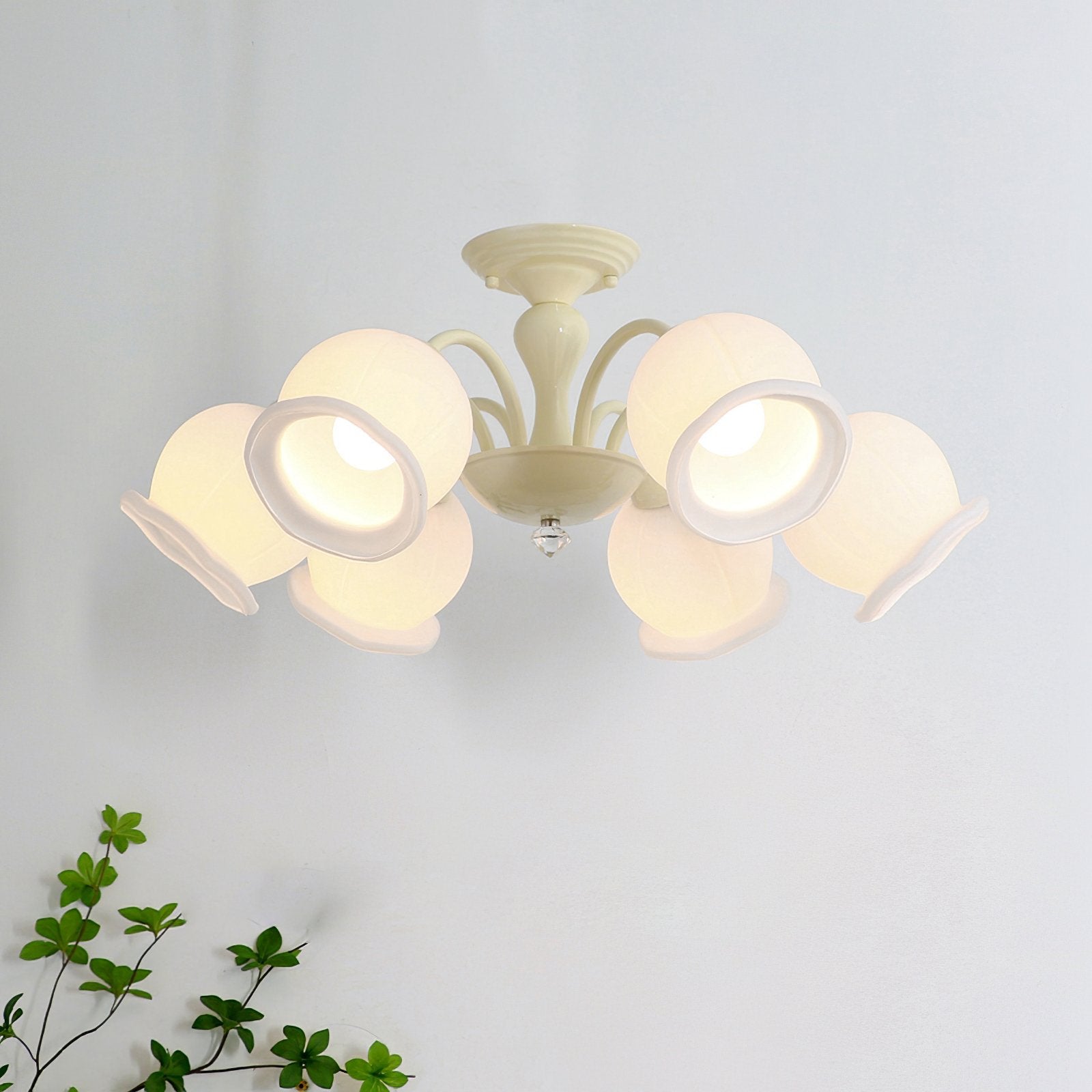 modern-floral-garden-rose-ceiling-lamp-metal-and-glass-flower-light