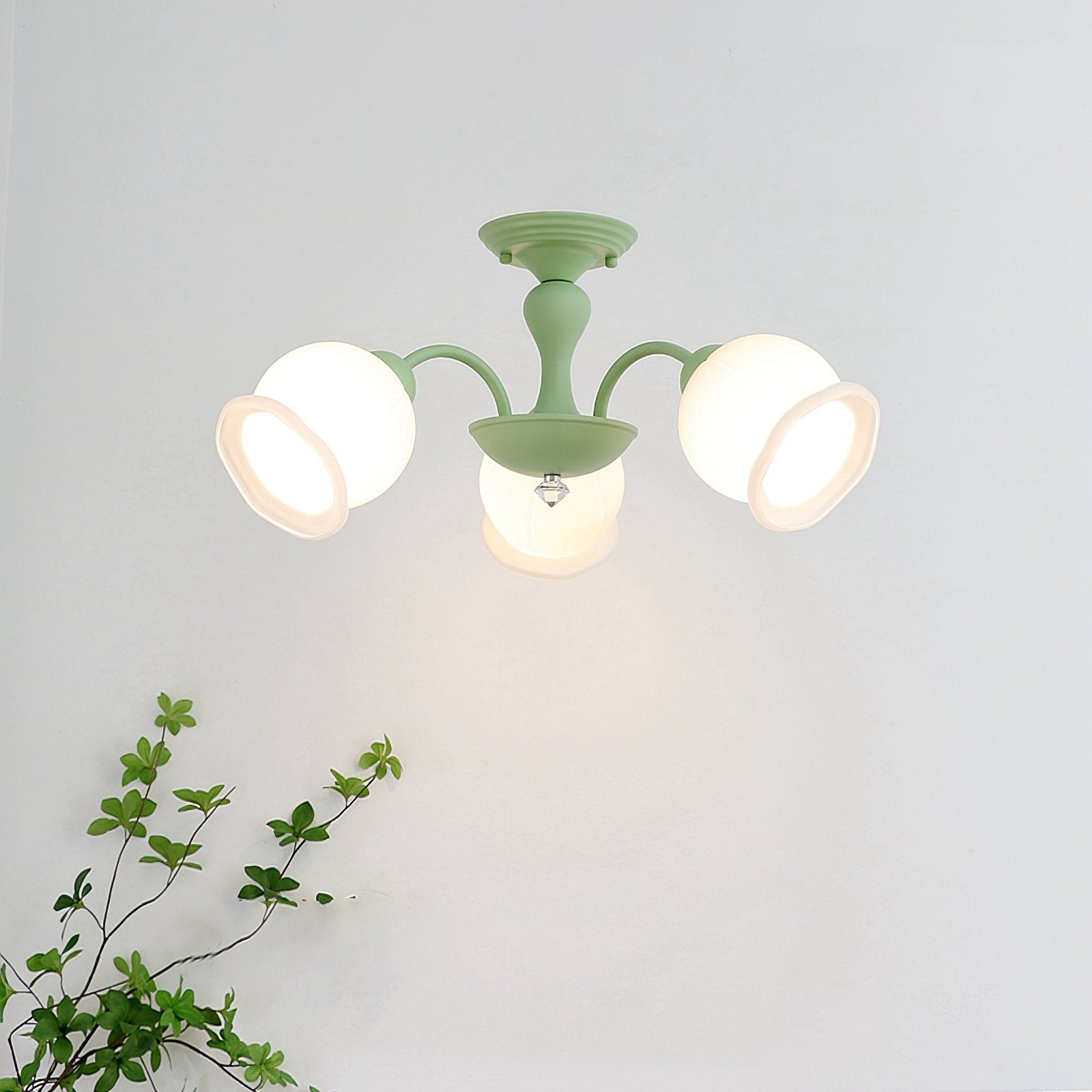 modern-floral-garden-rose-ceiling-lamp-metal-and-glass-flower-light