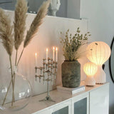 Modern Resin Cocoon Table Lamp Hot Air Balloon Style Soft Diffused Glow Bedside Lighting