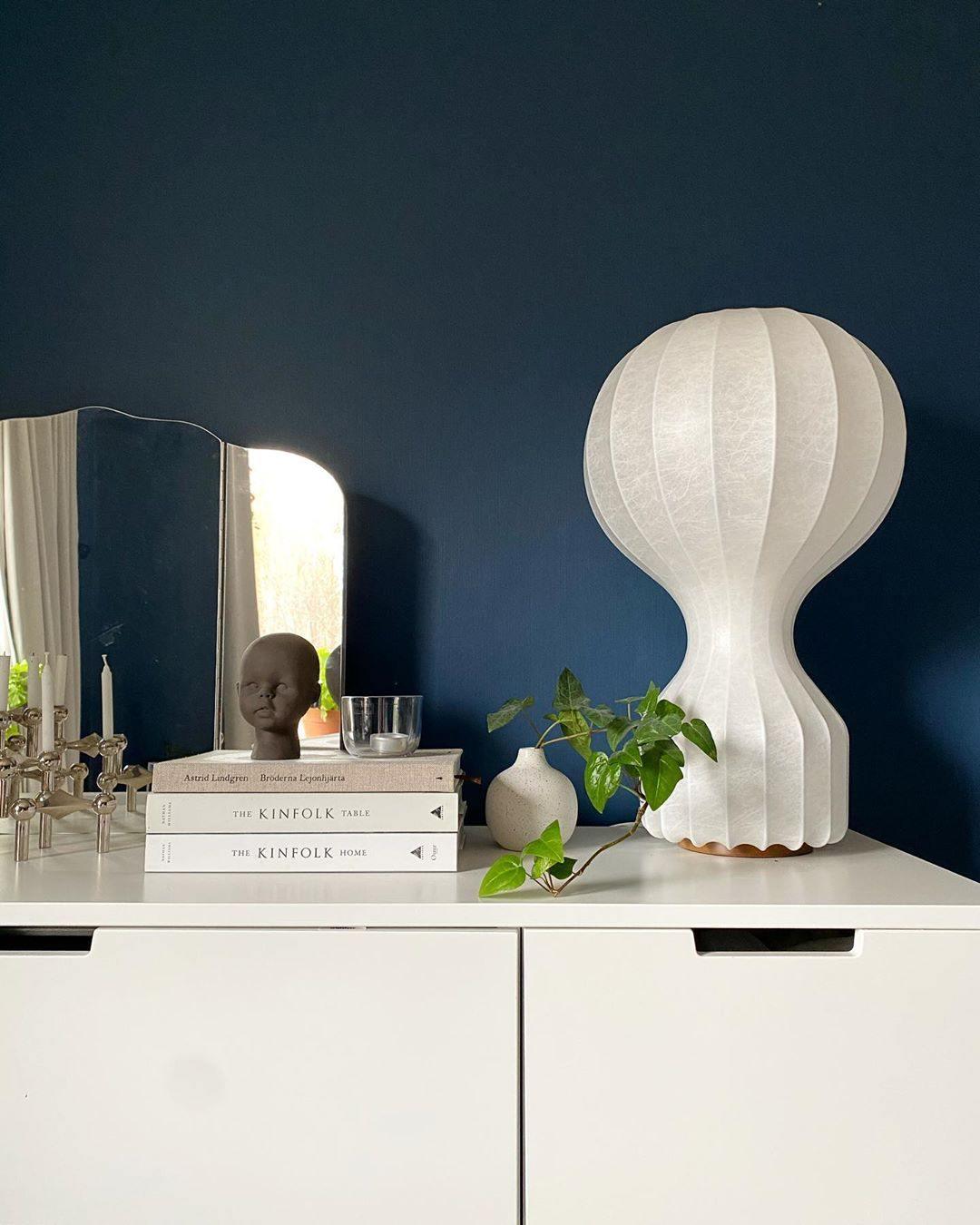 Modern Resin Cocoon Table Lamp Hot Air Balloon Style Soft Diffused Glow Bedside Lighting