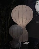 Modern Resin Cocoon Table Lamp Hot Air Balloon Style Soft Diffused Glow Bedside Lighting