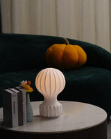 Modern Resin Cocoon Table Lamp Hot Air Balloon Style Soft Diffused Glow Bedside Lighting