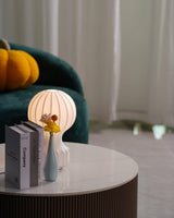 Modern Resin Cocoon Table Lamp Hot Air Balloon Style Soft Diffused Glow Bedside Lighting