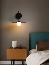 gea-iron-wall-sconce-with-opaque-glass-globe-for-modern-hallways-and-bedrooms