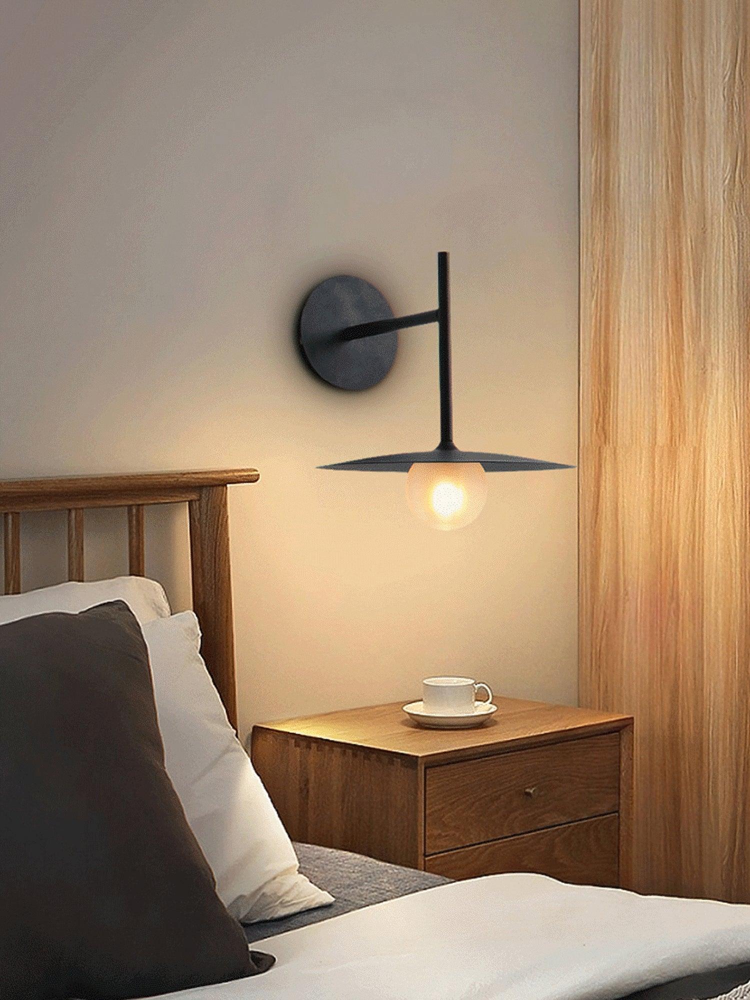 gea-iron-wall-sconce-with-opaque-glass-globe-for-modern-hallways-and-bedrooms