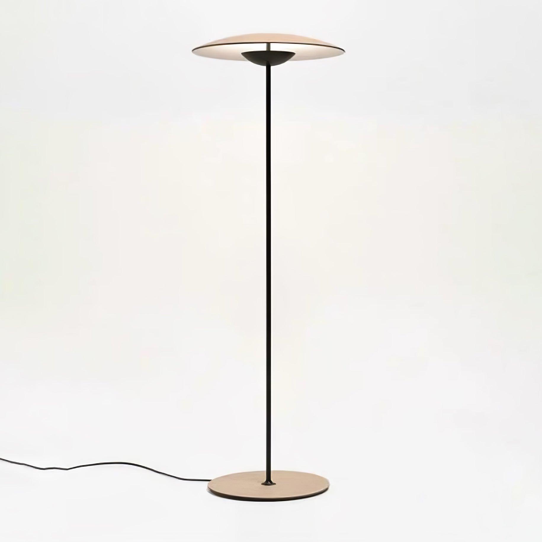 Modern Adjustable LED Floor Lamp with Directional Suspension and Aluminum Frame