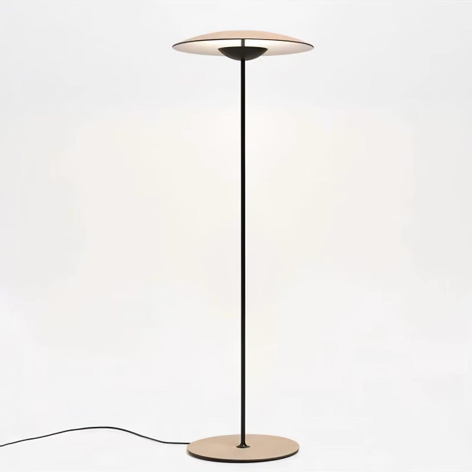 Modern Adjustable LED Floor Lamp with Directional Suspension and Aluminum Frame