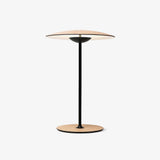 Contemporary Minimalist Woodgrain LED Table Lamp for Modern Office and Bedside