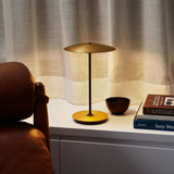 Contemporary Minimalist Woodgrain LED Table Lamp for Modern Office and Bedside