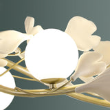 luxury-ginkgo-leaf-linear-chandelier-gold-metal-bar-light-with-white-ceramic-petal-shades