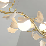 luxury-ginkgo-leaf-linear-chandelier-gold-metal-bar-light-with-white-ceramic-petal-shades