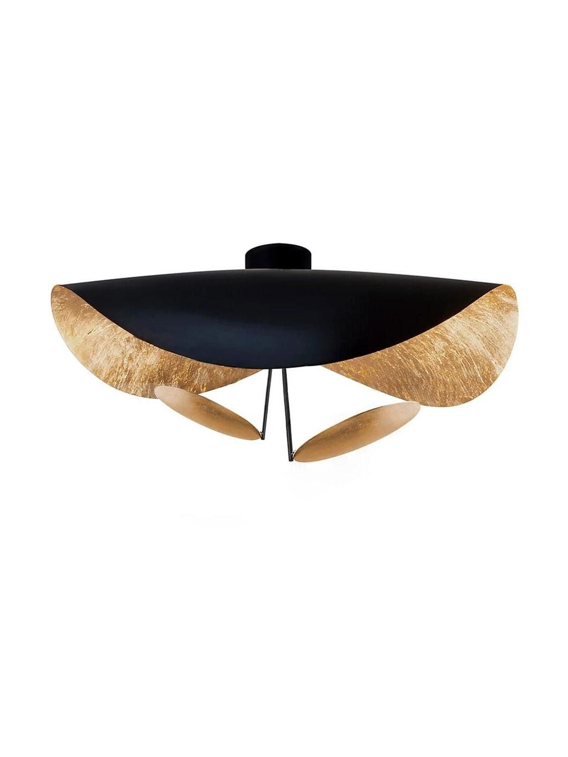 Giorgio Modern LED Flush Mount Ceiling Light with Minimalist Curved Disc Shade