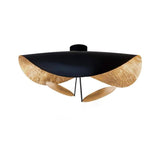 Giorgio Modern LED Flush Mount Ceiling Light with Minimalist Curved Disc Shade