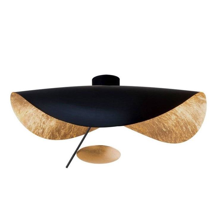 Giorgio Modern LED Flush Mount Ceiling Light with Minimalist Curved Disc Shade