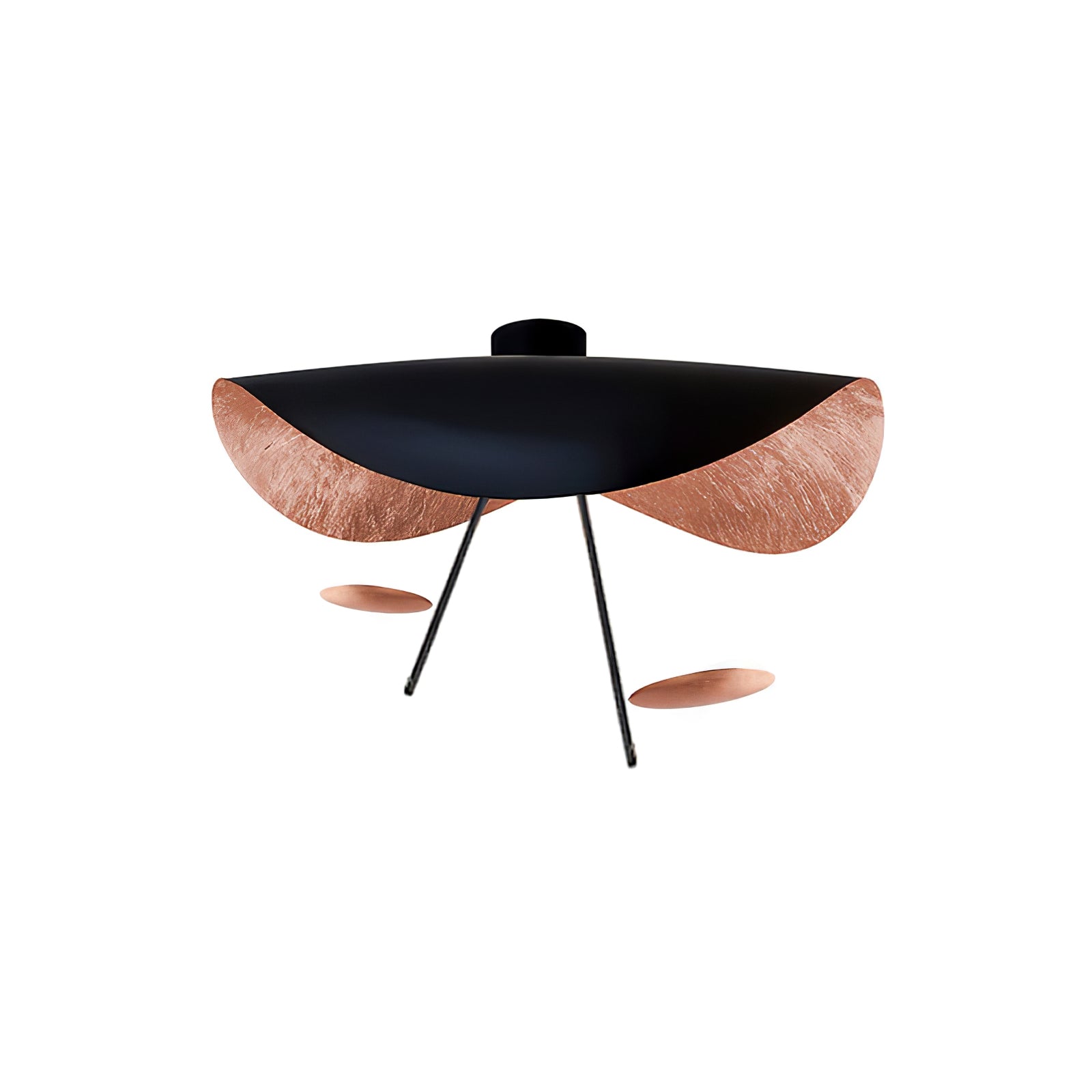 Giorgio Modern LED Flush Mount Ceiling Light with Minimalist Curved Disc Shade