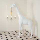 giraffe-sculpture-floor-lamp-with-crystal-chandelier-luxury-animal-floor-light