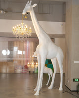giraffe-sculpture-floor-lamp-with-crystal-chandelier-luxury-animal-floor-light