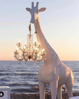 giraffe-sculpture-floor-lamp-with-crystal-chandelier-luxury-animal-floor-light
