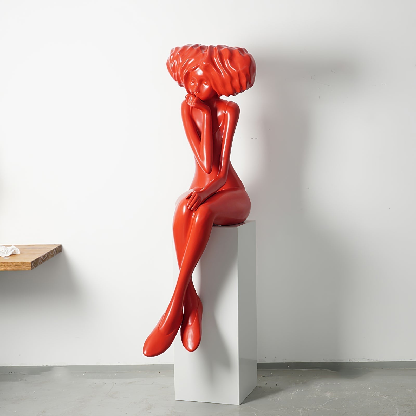 modern-girl-meditation-sculpture-large-indoor-decorative-statue-for-contemporary-home-decor