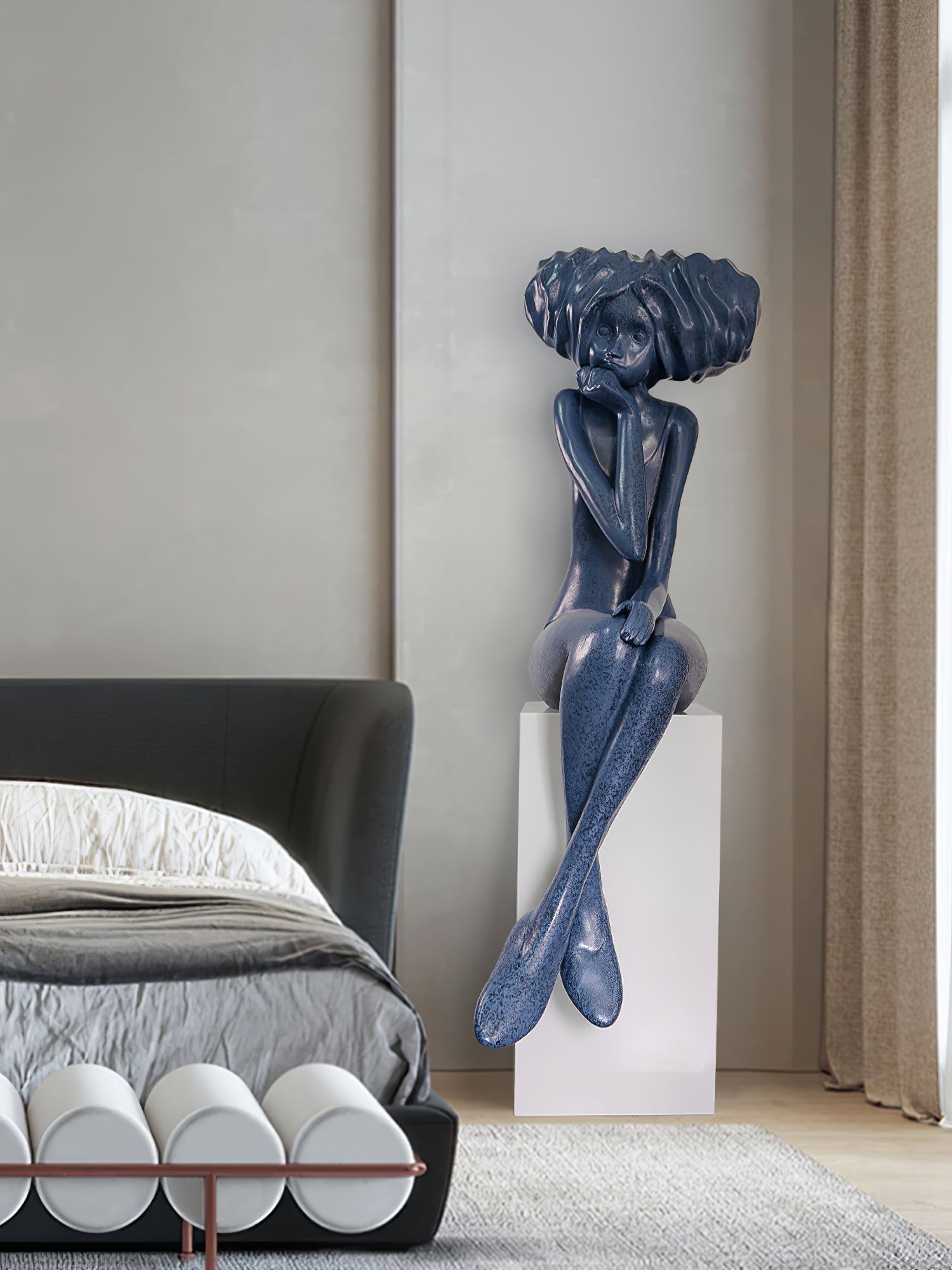 modern-girl-meditation-sculpture-large-indoor-decorative-statue-for-contemporary-home-decor